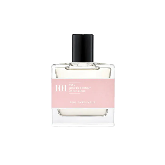 Bon Parfumeur Rose Pois de Senteur Cèdre Blanc 101 Rose Pois de Senteur Patchouli